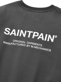 セイントペイン(SAINTPAIN)  SP VARIATION LOGO CREWNECK-CHARCOAL