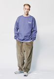 セイントペイン(SAINTPAIN)  SP VARIATION LOGO CREWNECK-BLUE