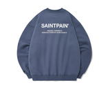 セイントペイン(SAINTPAIN)  SP VARIATION LOGO CREWNECK-BLUE