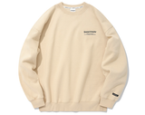 セイントペイン(SAINTPAIN)  SP VARIATION LOGO CREWNECK-BEIGE