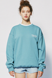 セイントペイン(SAINTPAIN)  SP VARIATION LOGO CREWNECK-MINT