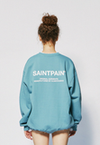 セイントペイン(SAINTPAIN)  SP VARIATION LOGO CREWNECK-MINT