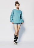 セイントペイン(SAINTPAIN)  SP VARIATION LOGO CREWNECK-MINT