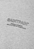 セイントペイン(SAINTPAIN) SP OUTLINE LOGO HOOD-MELANGE GRAY