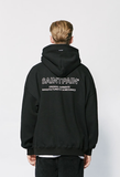 セイントペイン(SAINTPAIN) SP OUTLINE LOGO HOOD-BLACK