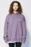 セイントペイン(SAINTPAIN) SP OUTLINE LOGO HOOD-PURPLE