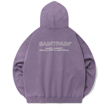 セイントペイン(SAINTPAIN) SP OUTLINE LOGO HOOD-PURPLE