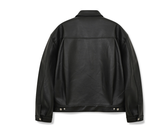 セイントペイン(SAINTPAIN) SP VEGAN LEATHER OVERSIZE TRUCKER JACKET