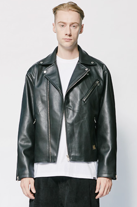 セイントペイン(SAINTPAIN) SP VEGAN LEATHER OVERSIZE RIDERS セイントペイン(SAINTPAIN) SP VEGAN LEATHER OVERSIZE RIDERS