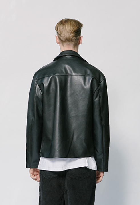 セイントペイン(SAINTPAIN) SP VEGAN LEATHER OVERSIZE RIDERS セイントペイン(SAINTPAIN) SP VEGAN LEATHER OVERSIZE RIDERS