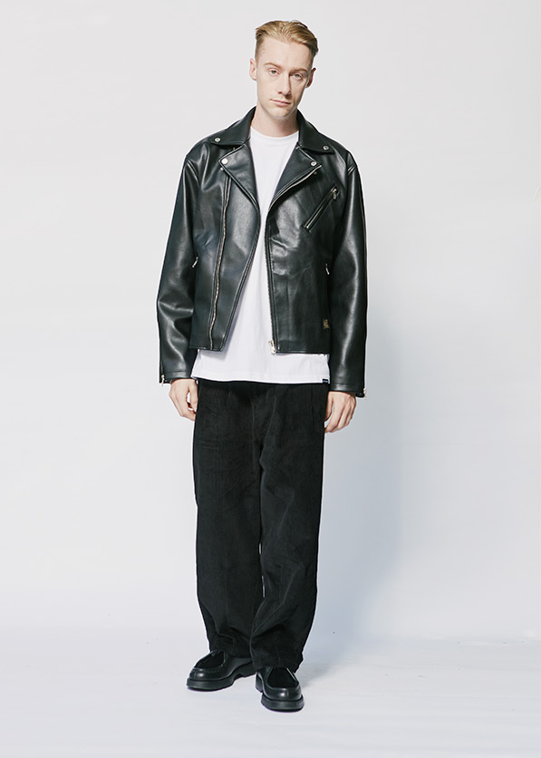 セイントペイン(SAINTPAIN) SP VEGAN LEATHER OVERSIZE RIDERS セイントペイン(SAINTPAIN) SP VEGAN LEATHER OVERSIZE RIDERS