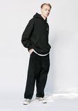 セイントペイン(SAINTPAIN)  SP TWO TUCK WIDE CORDUROY PANTS-BLACK