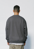 セイントペイン(SAINTPAIN) SP SACRED HEART CREWNECK-CHARCOAL