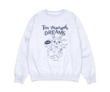 デイライフ(Daylife)  DAYLIFE RABBIT DREAM SWEATSHIRT (GRAY)