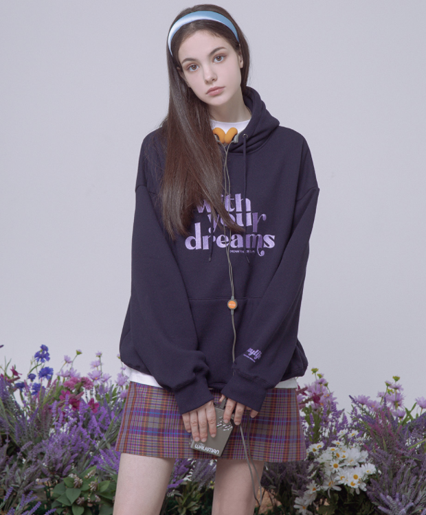 デイライフ(Daylife)  DAYLIFE YOUR DREAM HOOD (NAVY)