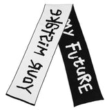 アジョバイアジョ(AJOBYAJO)  (20) Slogan Muffler [Black]