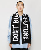 アジョバイアジョ(AJOBYAJO)  (19) Slogan Muffler [Black]