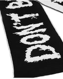 アジョバイアジョ(AJOBYAJO)  (19) Slogan Muffler [Black]