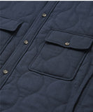 アジョバイアジョ(AJOBYAJO) Plain Padded Long Jacket [Navy]