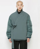 アジョバイアジョ(AJOBYAJO) Hanten Padded Bomber Jacket [Teal]