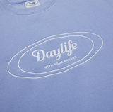 デイライフ(Daylife)  DAYLIFE LOGO SWEATSHIRT (LIGHT BLUE)