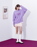 デイライフ(Daylife)  Daylife Logo Sweatshirt (Purple)