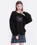 デイライフ(Daylife)  DAYLIFE LOGO SWEATSHIRT (BLACK)