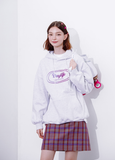 デイライフ(Daylife)  DAYLIFE LOGO HOODIE (GREY)