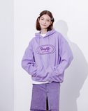 デイライフ(Daylife)  DAYLIFE LOGO HOODIE (PURPLE)