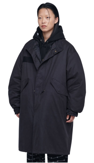 NOMANUAL(ノーマニュアル)  M-65 PARKA JACKET - BLACK