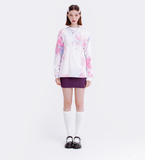 デイライフ(Daylife)  DAYLIFE TIE-DIE LONG SLEEVE (PINK)