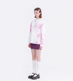 デイライフ(Daylife)  DAYLIFE TIE-DIE LONG SLEEVE (PINK)