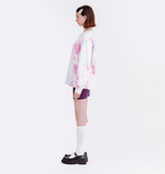 デイライフ(Daylife)  DAYLIFE TIE-DIE LONG SLEEVE (PINK)