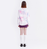 デイライフ(Daylife)  DAYLIFE TIE-DIE LONG SLEEVE (PINK)