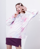 デイライフ(Daylife)  DAYLIFE TIE-DIE LONG SLEEVE (PINK)