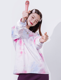 デイライフ(Daylife)  DAYLIFE TIE-DIE LONG SLEEVE (PINK)