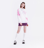 デイライフ(Daylife)  DAYLIFE TIE-DIE LONG SLEEVE (PINK)