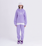 デイライフ(Daylife)  DAYLIFE LOGO PANTS (PURPLE)