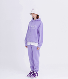 デイライフ(Daylife)  DAYLIFE LOGO PANTS (PURPLE)