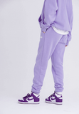 デイライフ(Daylife)  DAYLIFE LOGO PANTS (PURPLE)