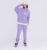 デイライフ(Daylife)  DAYLIFE LOGO PANTS (PURPLE)