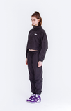 デイライフ(Daylife)  DAYLIFE WARM-UP CROP JACKET (BLACK)