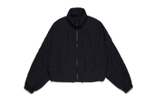 デイライフ(Daylife)  DAYLIFE WARM-UP CROP JACKET (BLACK)