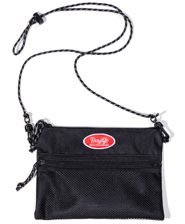 デイライフ(Daylife)  DAYLIFE SACOCHE BAG (BLACK)
