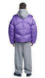 NOMANUAL(ノーマニュアル)    SHORT DOWN PUFFER JACKET - PURPLE