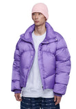 NOMANUAL(ノーマニュアル)    SHORT DOWN PUFFER JACKET - PURPLE