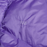 NOMANUAL(ノーマニュアル)    SHORT DOWN PUFFER JACKET - PURPLE