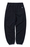 NOMANUAL(ノーマニュアル) BOUCLE ARCH LOGO SWEATPANTS - BLACK