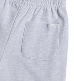 NOMANUAL(ノーマニュアル) BOUCLE ARCH LOGO SWEATPANTS - WHITE MELANGE