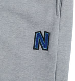 NOMANUAL(ノーマニュアル) BOUCLE ARCH LOGO SWEATPANTS - MELANGE